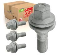 FEBI BILSTEIN Wheel Bolt 29208 M12 x 1,25 Conical Seat F 17 10.9 for light alloy rims 17 Zink flake coated Steel Male Hex CITROËN: C3 Picasso