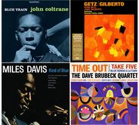 4x Classic Jazz Vinyl Bundle: Miles Davis John Coltrane Dave Brubeck.+ Stan Getz