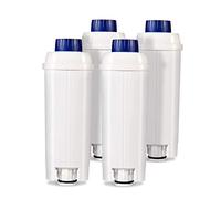 4X Coffee Machine Filters,DLSC002 Water Filter Cartridges Activated Carbon Softener Compatible with DeLonghi DLS C002 9310926 SER3017 5513292811 ECAM ESAM ETAM BCO EC680 EC800 EC820 EC850 EC860 Series