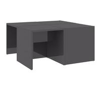 4x Coffee Table Chipboard Couch End Center Accent Table Multi Colours vidaXL