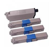 4X Compatible for OKI Toner Cartridge - Reset Function, Fits C310/C330/MC351/MC362dn/C510dn Series