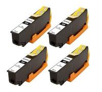 4x Compatible T2431 BLACK, EPSON 24XL High Capacity XL Ink Cartridges For EPSON Expression Premium XP-750, XP-850 Inkjet Printers FOR 24 (ELEPHANT) SERIES. With chip installed and will show ink levels. 12ml EACH