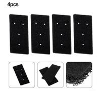 4x Condenser Dryer Air Intake Filter 230mm Length | Fits for bauknecht, precise 230x115x14mm size, prevents lint buildup, easy install, 4-pack value