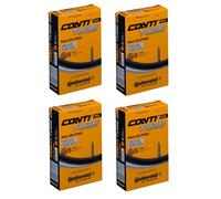 4x Continental Inner Tube 700 x 18-25c - 42mm Presta Valve - Road Bike