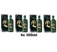 4x Dabur Amla Indian Gooseberry Hair Oil Natural Beautiful Hair 300ml 1200ml Tot