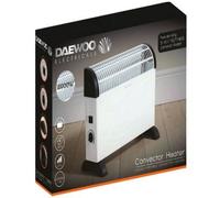 4x Daewoo Electricals Convector Heater White 2000W 2kW (18.95/Unit +Free Ship)