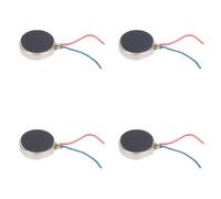 4X DC 3V 60mA 9000+/-2000RPM Phone Coin Flat Vibrating Vibration Motor