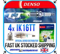 4x DENSO IK16TT IRIDIUM TT SPARK PLUGS FOR FIAT PUNTO 1.2 60 09.99-03.12