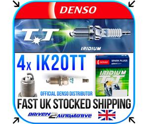 4x DENSO IK20TT IRIDIUM TT FOR MERCEDES-BENZ B-CLASS B 170 NGT 04.08-11.11