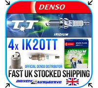 4x DENSO IK20TT IRIDIUM TT SPARK PLUGS FOR MG MG 6 1.8 T 11.10-