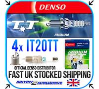4x DENSO IT20TT IRIDIUM TT PLUGS FOR FORD MONDEO Mk III 2.0 16V 10.00-03.07