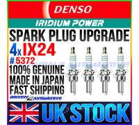 4x Denso IX24 #5372 IRIDIUM POWER SPARK PLUGS HONDA GL500I
