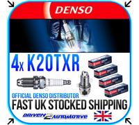 4x DENSO K20TXR NICKEL SPARK PLUGS FOR VAUXHALL AGILA MkI 1.2 16V 09.00-03.08