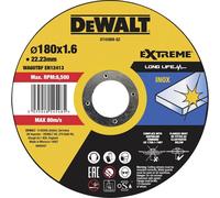 4x Dewalt Extreme Inox Cutting Disk Black & Yellow 180x1.6x22.23mm (2.89/Unit)