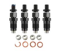 4X Diesel Fuel Injectors Set 093400-7040 Compatible for Toyota Hilux Surf Prado 1KZ-TE 3.0 L Engine Parts Fuel Supply Fuel Injector