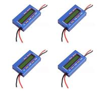 4X Digital Wattmeter Watt Meter Power Meter DC 60V 100A Balance Voltage Battery Checker