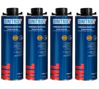 4x DINITROL ML Brown Cavity Wax Protection Corrosion Rust Proofing Penetrator 1L