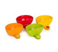 4X Dipzy Clips Dipping Sauce Holders Food Ketchup BBQ Blue Ranch Dressing Crate Tomato Sauce Salt Vinegar Sugar Flavor Spices Dip Bowl Party Ware