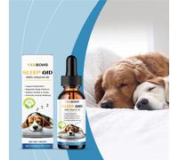 4x Dog Sleep Support Drops with Herbal Nighttime Formula Canine Anxiety