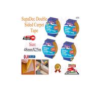 4X double sided carpet tape 48mm x 25m new and improved Heavy Duty