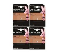 4X Duracell 364 (4 Blister Packs of 1 Battery) 4 B