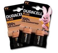 4x DURACELL 9V PP3 Batteries Plus Smoke Alarm Battery LR22 EXPIRY 01/2030
