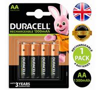 Duracell 4 LR06 1300mAh Rechargeable battery Nickel-Metal Hydride (NiMH)