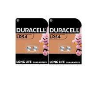 4X Duracell LR54 LR1130 V10GA 189 191 (2 Blister Packs of 2 Batteries) 4 Batteries