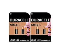 4X Duracell MN21 A23 23A (2 Blister Packs of 2 Batteries) 4 Batteries
