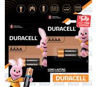4x DURACELL MN2500 SPECIALTY AAAA 1.5V Alkaline Batteries LR61 LR8D425 E96 LR8