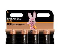 Duracell Plus Power C Battery PK4