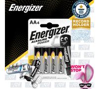 Energizer E300788200 Alkaline Power AA | 4 Pack