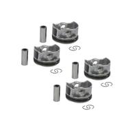 4x Engine Pistons And Rings Set 23040-2E000 23040-2E050 23410-2E500 Compatible With Sonata Tucson Soul 2.0L 2012-2022 G4NA