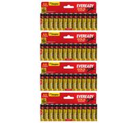 4X Eveready Gold Aa Alkaline Batteries, Pack Of 12 (48X Batteries In Total)
