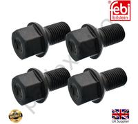 4x Febi Wheel Bolt Stud Nut 211601139 For VW Beetle 1.2 1.3 1.5 1.6 1960-2003