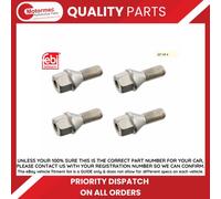 febi bilstein 46625 Wheel Bolt for steel and light alloy wheel rim, pack of one