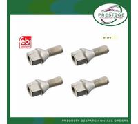 4x FEBI Wheel Bolts M12x1.5 Conical fits Abarth Fiat Suzuki Vauxhall Corsa Nova