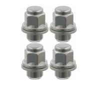 4x Febi Wheel Nuts For Toyota MR2 2.0 GT T-Bar SW20 12/89-01/01