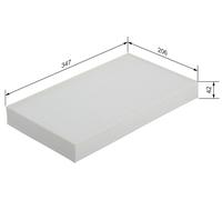 4x ✅Fits BOSCH 1 987 432 195 CABIN FILTER ⭐UK Seller⭐