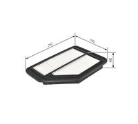 Air filter Filter Insert F 026 400 159 BOSCH for HONDA FR-V CR-V Mk II CR-V III