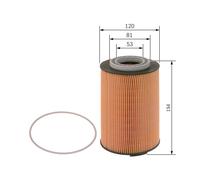 4x ✅Fits BOSCH F 026 407 191 OIL-FILTER ELEMENT ⭐UK Seller⭐