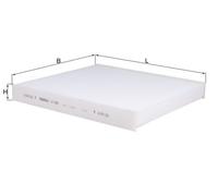 4x ✅Fits FILTRY KNECHT / MAHLE LA 888 CABIN FILTER Audi, Seat, Skoda ⭐UK Seller⭐