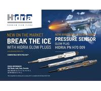 4x ✅Fits HIDRIA H70 009 Glow plug with pressure sensor H70 009 4,4V ⭐UK Seller⭐