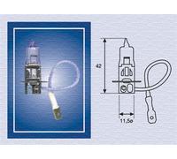 4x ✅Fits MAGNETI MARELLI 002554100000 STANDARD BULB FOR FOG LAMPS ⭐UK Seller⭐