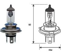 4x ✅Fits MAGNETI MARELLI 002555100000 BULB H4 12V 60/55W MAGNETI MAR ⭐UK Seller⭐