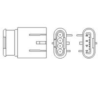 4x ✅Fits MAGNETI MARELLI 466016355161 Oxygen Sensor 466016355161 Lam ⭐UK Seller⭐