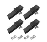 4X Flexible Soft Black Rubber Draw Latch for Cooler, Boat Compartment,Cargo Box for Polaris Sportsma