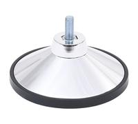 4x Football Table Feet Chrome M10 Foosball Game Accessory Sporting Good vidaXL