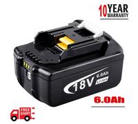 Makita 18 Volt 6.0AH Li-on Battery BL1860