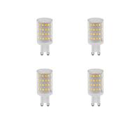 4X G9 LED Bulb Tuya WiFi Dimmable Light 6W Halogen Light Voice Control LED Bulbs 2700-6500K EU Plug